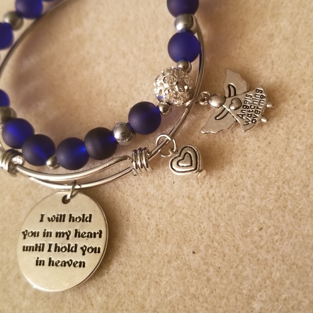 I Will Hold You Bangle Bracelet Set
